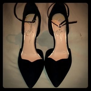 Jessica Simpson Scalloped Heels